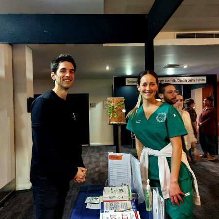 Volunteers at AMSA Global Health Conference