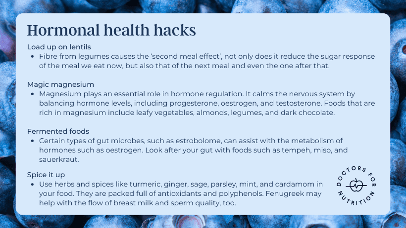Hormonal health hacks