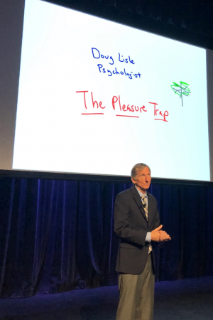 Doug Lisle PhD presenting in Canberra, February 202
