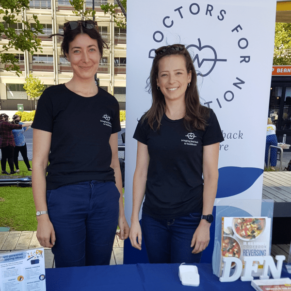 Dr Juliette Roex and Deeni Betar-Young.