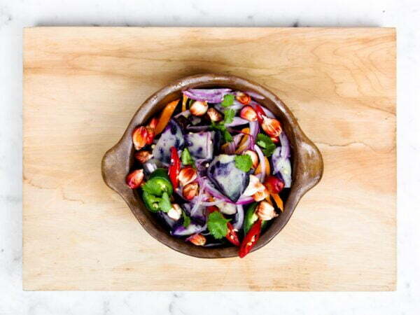 Bowl of fresh food