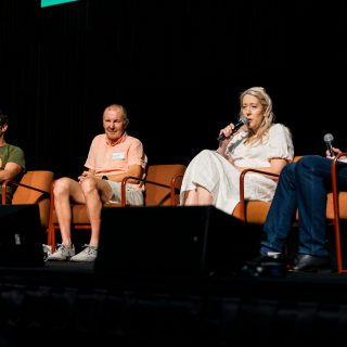 Dr Alyce Churchill (speaking)