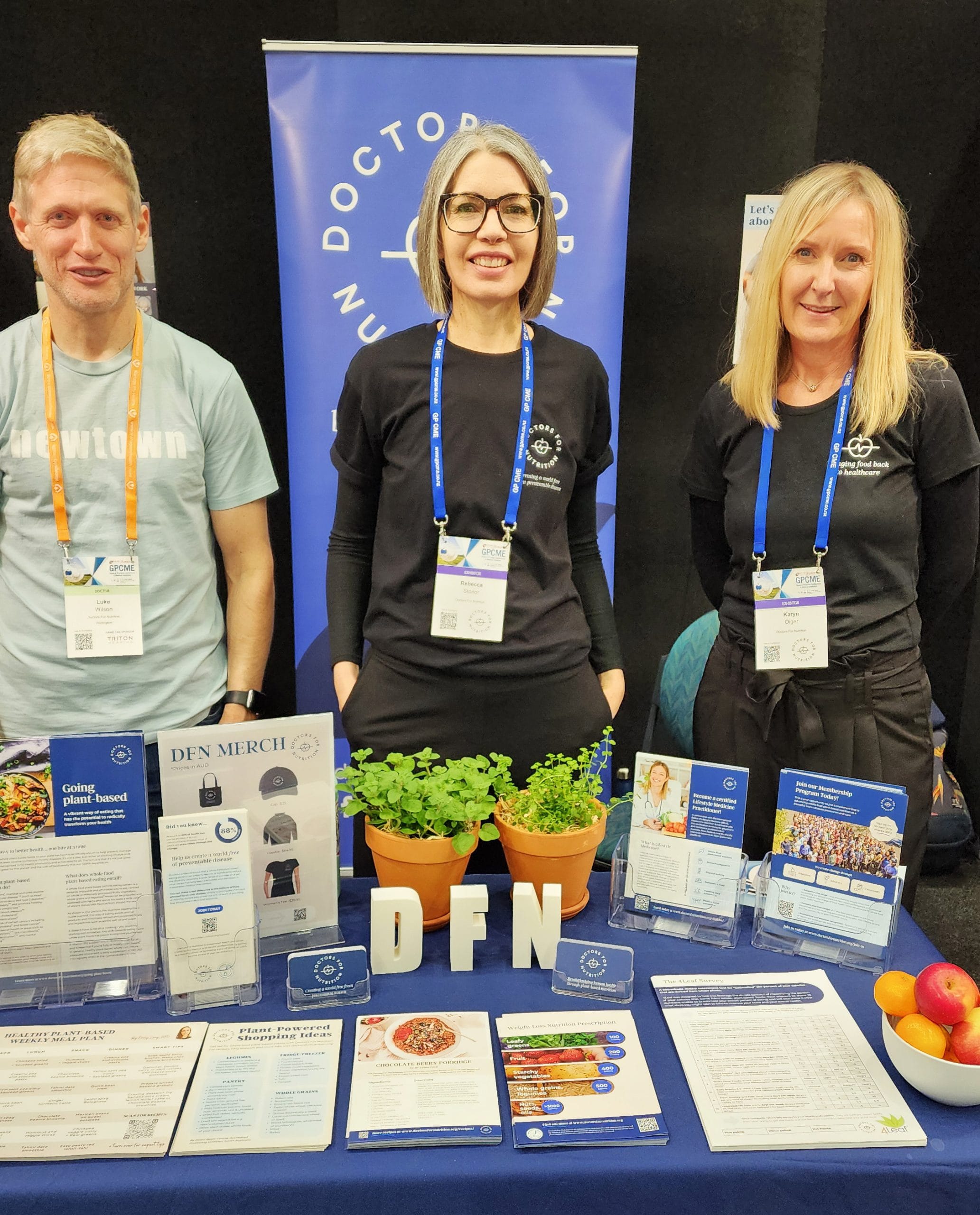 Luke, Rebecca and Karyn at GPCME