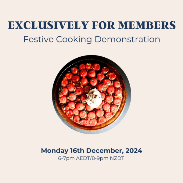 DFN Cooking Demonstration information