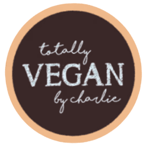 Totally Vegan by Charlie Logo